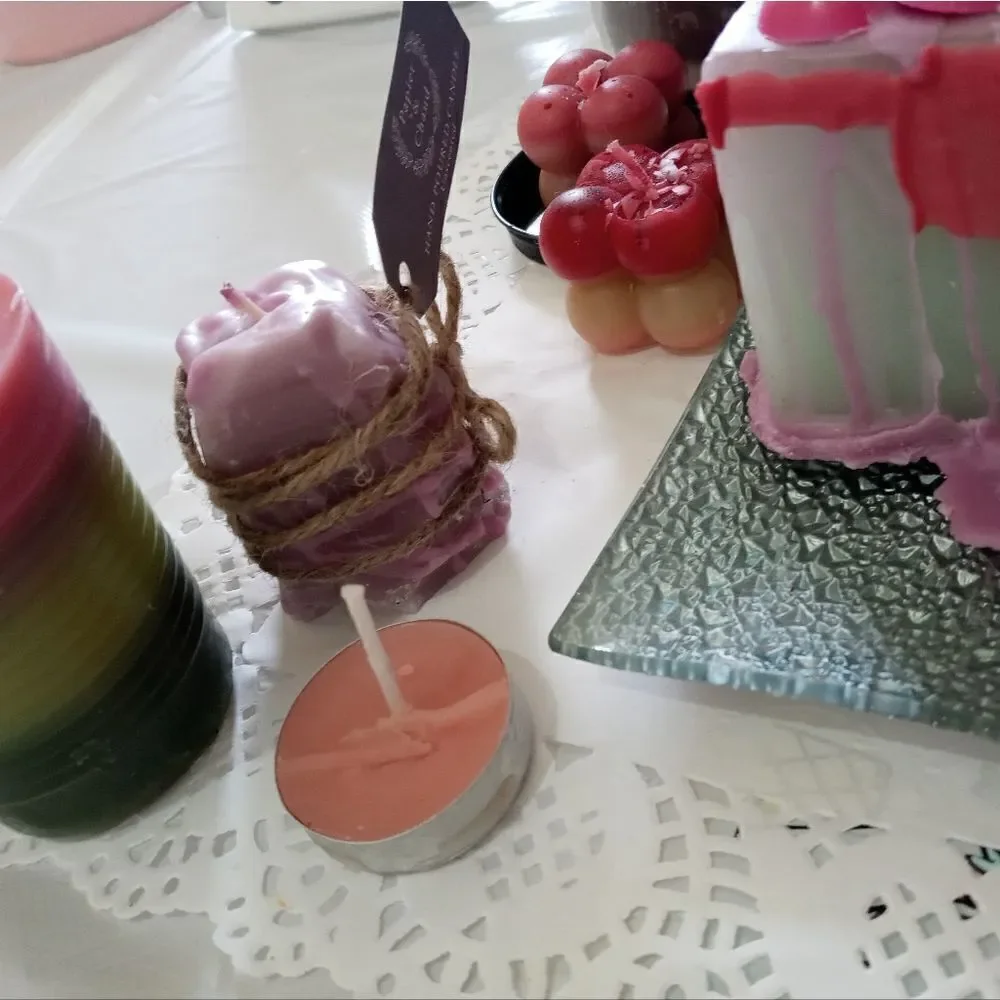 Hand made fragrance candle sets